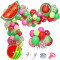 Set arcada baloane decorative Fructe din 110 piese, ANTADESIM, aranjament pentru petrecere, ideal pentru botez sau alte aniversari, calitate latex Ext