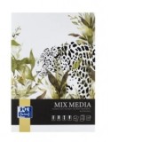 Bloc desen Mix Media A3, 25 file, hartie 225g/mp, colectia Oxford Artistic