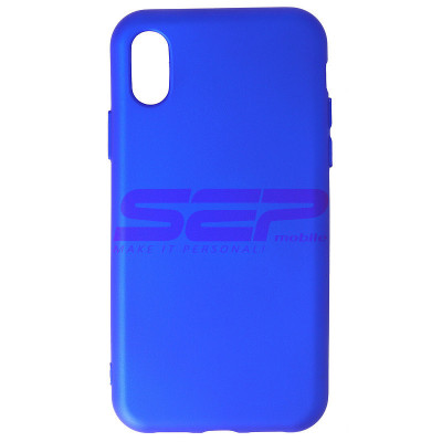 Toc silicon High Copy Apple iPhone X Electric Blue foto