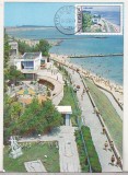 bnk cp Eforie Nord - Faleza - circulata 1983 - marca fixa