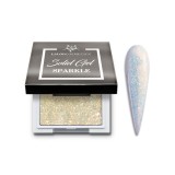 Gel Solid Sparkle No.01 Auriu Albastru 5g Laloo