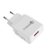 Incarcator original Maxcell priza pentru Iphone si cablu micro usb 2.0(android) qualcomm 3.0 fast charge QC