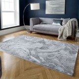 Cumpara ieftin Covor Marbled Argintiu 300X400 cm, Flair Rugs