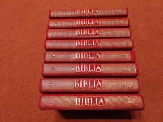 BIBLIA CU ILUSTRATII - VERSIUNE BARTOLOMEU VALERIU ANANIA (8 volume) foto