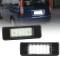 Set 2 Lampi LED Numar Inmatricuare Auto pentru Mercedes Benz Sprinter Vito Viano W639 W906 6500K 18SMD Alb rece 6500K Canbus Fara Eroare AutoREY&reg;