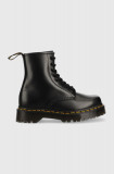 Cumpara ieftin Dr. Martens bocanci de piele 1460 Bex Squared femei, culoarea negru, cu toc plat DM27886001-Black