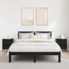 VidaXL Dulap de noapte 2 pcs Stejar negru 40 x 35 x 50 cm 871923