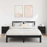 VidaXL Noptiere 2 buc Stejar Negru 40x35x50 cm Lemn prelucrat