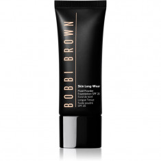 Bobbi Brown Skin Long Wear Fluid Powder Foundation machiaj lichid cu un finisaj mat SPF 20 culoare Warm Porcelain (W-016) 40 ml