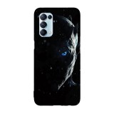 Husa compatibila cu Oppo A54 5G, Viceversa, model White walker Game of Thrones, Silicon, TPU, Transparent, Carcasa