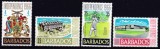 DB1 Barbados 1967 Independenta 4 v. MNH