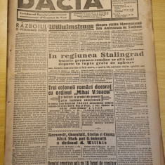 Dacia 20 ianuarie 1943-vizita maresalului antonescu la hitler,stiri de pe front