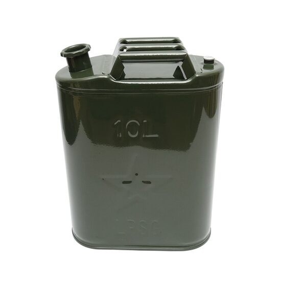 Canistra metalica, 10 L, cu dop insurubabil