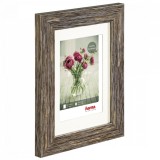 Cumpara ieftin Rama Hama foto Chalet, 13x18 cm, maro/gri
