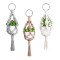 Set 3 Suporturi pentru ghivece Navaris, 26 cm, 3 culori, cu plante artificiale, .55718.01