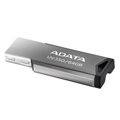 MEMORIE USB 3.2 ADATA 64 GB, clasica, carcasa metalica, argintiu, &amp;quot;AUV350-64G-RBK&amp;quot; (timbru verde 0.03 lei) foto