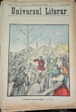Revista Universul Literar nr.8/1898 pe coperta Tulburarile agrare din Ungaria