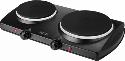 Plita electrica ECG EV 2512, 2 ochiuri de 185 mm si 155 mm, putere de intrare foto