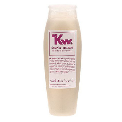 Kw - șampon și balsam pentru c&amp;acirc;ini și pisici, 250ml foto