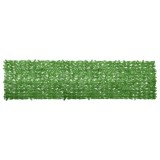 vidaXL Paravan Balcon Verde 400x100cm, Protectie Intimitate, Gradina, Terasa, Polietilena, Material Textil