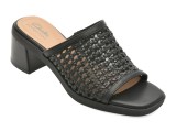 Cumpara ieftin Papuci CLARKS negri, JAYLAN SLIDE, din piele ecologica