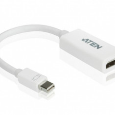 Adaptor Mini Displayport la HDMI T-M Alb, ATEN VC980