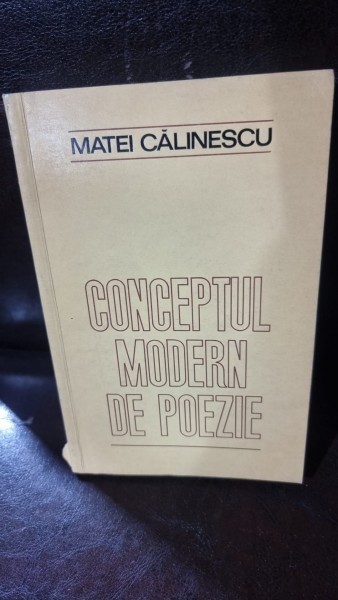 Conceptul modern de poezie - Matei Calinescu