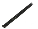 Trese Poliester Negru 8mm