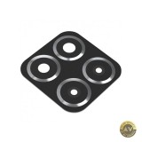 Geam Camera Spate Honor X6 Wide + Macro + Depth + Blitz Negru, Aftermarket