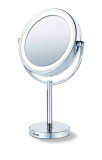 Oglinda cosmetica iluminata Beurer BS69 diametru 17 cm marire 5x