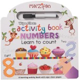 Wipe Clean Book With Pen - Marzipan Numbers |