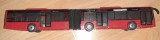 GRATUIT Autobuz cu burduf articulat 3 usi 3 osii plastic 42 cm T3