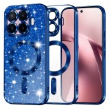 Husa Glitter MagSafe Albastru Intens pentru Xiaomi 17T - Asteroid GSM