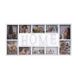 Rama foto 72x36.5 cm, 10 poze, model Home, Plastic, ATU-082710, Oem