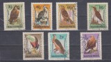 A12 S4 9 - Timbre foarte vechi - Ungaria - pasari de prada, Fauna, Stampilat