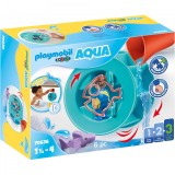 Cumpara ieftin Playmobil - 1.2.3 Roata De Apa Cu Pui De Rechin