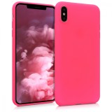 Husa pentru Apple iPhone XS Max, Silicon, Roz, 45917.77, Carcasa, Kwmobile