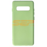 Husa Silicon Olive Samsung Galaxy S10 Plus, High Copy Premium