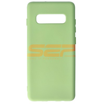 Toc silicon High Copy Samsung Galaxy S10 Plus Olive foto