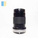 Kiron Kino Precision 30-80mm f/3.5-4.5 Canon FD (push-pull), Macro (1:1), Manual focus
