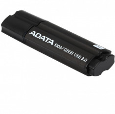 Usb flash drive adata 128gb as102p usb3.0 titanium gray read/write 100/50mb/s foto