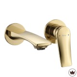 Baterie de lavoar &icirc;ncastrată REA VISION Gold + BOX