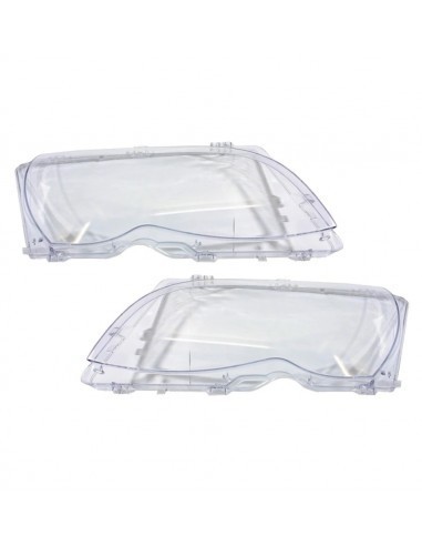 Set 2 sticle faruri pentru BMW Seria 3 E46 Facelift (2001 - 2005)