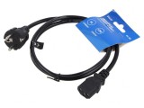 Cablu Alimentare 1,2m IEC C13 mamă 3x0,75mm2