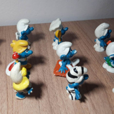 Strumfi, smurfs - 12 figurine strumfi Bully, Schleich, Peyo - set 7