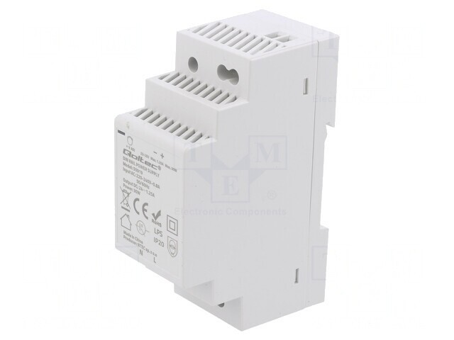 Alimentator Pulsatoriu pentru Şină DIN 30W 24V 1,25A IP20