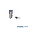 Incarcator auto smart quick charge usb qc3.0 36w + cablu lightning iphone cod: xo-cc52a Alta marca Alt model #7