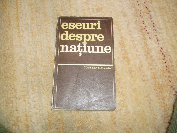 Constantin Vlad - Eseuri despre națiune