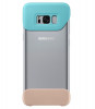 Husa Samsung EF-MG955CMEGWW Two Piece Cover plastic verde + bej pentru Samsung Galaxy S8 Plus (G955)