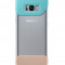 Husa Samsung EF-MG955CMEGWW Two Piece Cover plastic verde + bej pentru Samsung Galaxy S8 Plus (G955)